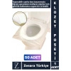 Çanta Boy AVM Tuvalet Günlük Tek Kullanımlık Hijyenik Tam Kaplama Klozet Kapak Poşeti 50 Adet