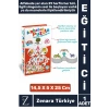 Çocuk Alfabe Dil Bilgisi Öğretici Zeka Geliştirici Parça Bütün İlişkisi Kurma 128Parça Puzzle-ALFABE