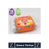 Çocuk Eğitici Düşünme Görsel Algı Eşleştirme Becerisi Geometrik Şekiller YUMURTA EŞLEME Oyunu 15li