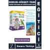 Çocuk Eğitici Görsel Algı Koordinasyon Eğlenceli DOKUN-HİSSET-TANI Eğitim Kartları YAVRU HAYVANLAR