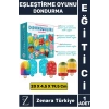 Çocuk Eğitici Hafıza Güçlendirici Renk Şekil Öğrenimi Eğlenceli Öğretici Oyun DONDURMA EŞLEŞTİRME