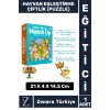 Çocuk Eğitici Zeka Geliştirici Görsel Algı Problem Çözme 2 in 1 HAYVANLAR Eşleştirme-ÇİFTLİK Puzzle