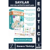 Çocuk Eğitici Zeka Geliştirici İşlem Becerisi Öğrenimi Eğlenceli Yaz Sil Aktivite Kartları-SAYILAR