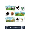 Çocuk Eğitici Zeka Görsel Algı Parça Bütün İlişkisi Düşünme Becerisi Eğlenceli 48 KART-İLK PUZZLE