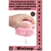 #Kese Yumuşak Silikon Masaj Etkili Banyo Duş Jeli Şampuan Pratik Çok Amaçlı Hazneli Fırça Kese