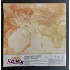Decohandy 30x30 Cm Pvc Duvar Karosu 4Lü Paket - Sarı Mermer