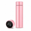 #Termos Sızdırmaz Vakumlu Akıllı Led Ekranlı Dijital Sıcaklık Göstergeli Outdoor Çelik Termos Pembe