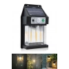 Dikey 3 Ledli Güneş Enerjili Led