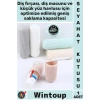 #SeyahatKutu Portatif Hijyenik Kapak Kamp Gezi Koruyucu Organizer Diş Fırçası Macunu Seyahat Kutusu