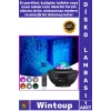 #Lamba RGB LED Renkli Sistemleri Parti Aydınlatma Uzaktan Kumandalı Dönen Efektli Disko Lambası