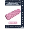 Fitness Aerobik Denge Stabilite Kas Esnekliği Denge Geliştirici Kadın Erkek Spor Foam Roller 33 Cm