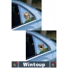 Fulcar Köpek Tasarımlı Araç Stickerı