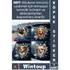 Fulcar Köpek Tasarımlı Araç Stickerı