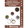 #Küllük Hediyelik Metal Dekoratif İstanbul Hatıra 5 Cm Galata Kabartmalı Yöresel Tekli Küllük Kutusu