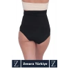 Gündelik Doğal Görünüm Vücut Beden Küçülten Toparlayan Yüksek Bel Ağraflı Slip Korseli TAYT