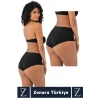 Gündelik İz Göstermez Vücut Sıkılaştıran İncelten Toparlayan Lazer Kesim Dikişsiz Bato Külot Korse