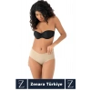 Gündelik İz Göstermez Vücut Sıkılaştıran İncelten Toparlayan Lazer Kesim Dikişsiz Bato Külot Korse