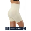 Gündelik İz İç Göstermez Kaymaz Vücut Şekillendiren Sıkılaştıran Toparlayan Mini Şort Korse