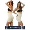 Gündelik İz İç Göstermez Kaymaz Vücut Şekillendiren Sıkılaştıran Toparlayan Mini Şort Korse