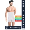Gündelik Kaymaz Göbek Kalça Toparlayan Sıkılaştıran Bel Düzleştiren İncelten Erkek Duble Boxer Korse