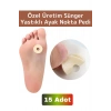 Gündelik Kullanıma Uygun Konforlu Ayak Ağrı Baskı Azaltıcı Sünger Yastık Ayak Nokta Pedi 15 Adet