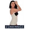Günldelik Vücut Şekillendiren Beden Küçülten Toparlayan Gögüs Altı Askılı Ağraflı Bel Korse