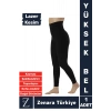 Günlük İç Göstermez Kaymaz Vücut Sıkılaştıran İncelten Toparlayan LAZER KESİM Yüksek Bel Tayt Korse