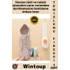 #Fırça Ergonomik Tutma Saplı Bot Süet Nubuk Ayakkabı Bakım Leke Çıkarıcı Hazneli Temizlik Fırçası