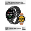 Huawei Uyumlu Son Model Amoled Ekran Akıllı Saat Sesli Görüşme&Sosyal Medya Bildirimi&Spor Mood