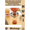 #Huni Mutfak Konserve Reçel Sos Dolum Sağlam Kaliteli Paslanmaz Çelik Geniş Ağızlı Kavanoz Hunisi