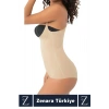 İç Göstermez Kaymaz Sıkılaştıran Şekillendiren Toparlayan LAZER KESİM Askılı Gögüs Altı Body Korse