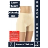 İç Göstermez Kaymaz Vücut Şekillendiren Sıkılaştıran Toparlayan LAZER KESİM Yüksek Bel Boxer Korse