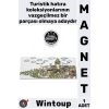 #Magnet Metal Dekoratif Modern Şehir Tasarımı Buzdolabı Süsü Hediyelik Eşya İstanbul Temalı Magnet 1