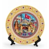 İstanbul Temalı Porselen Dekoratif Tabak 15 Cm Alk5839
