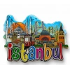 İstanbul Temalı Silikon Buzdolapı Süsü Magnet Alk5944