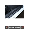 İz Bırakmaz Su Güneş Işını Dayanıklı Oto Eşik Kapı Kaput Boya Çizilme Koruma Karbon Fiber Bant 2Adet