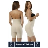 İz İç Göstermez Kaymaz Beden İncelten Sıkılaştıran Toparlayan LAZER KESİM Yüksek Bel Paçalı Korse