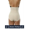 İz İç Göstermez Kaymaz Beden İncelten Sıkılaştıran Toparlayan LAZER KESİM Yüksek Bel Slip Korse