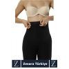 İz İç Göstermez Kaymaz Beden İncelten Sıkılaştıran Toparlayan LAZER KESİM Yüksek Bel Slip Korse