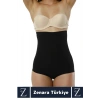 İz İç Göstermez Kaymaz Beden İncelten Sıkılaştıran Toparlayan LAZER KESİM Yüksek Bel Slip Korse