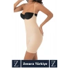 İz İç Göstermez Kaymaz Sıkılaştıran Şekillendiren Toparlayan LAZER KESİM Askılı Tam Boy Korse