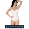 İz İç Göstermez Kaymaz Vücut Şekillendiren Sıkılaştıran Toparlayan Çıtçıtlı Slip Body Korse