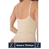 İz İç Göstermez Kaymaz Vücut Şekillendiren Sıkılaştıran Toparlayan Çıtçıtlı String Body Korse
