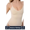 İz İç Göstermez Kaymaz Vücut Şekillendiren Sıkılaştıran Toparlayan Çıtçıtlı String Body Korse