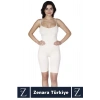 İz İç Göstermez Kaymaz Vücut Şekillendiren Sıkılaştıran Toparlayan Tam Boy Popo Açık Korse