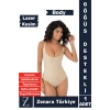 İz İç Göstermez Kaymaz Vücut Sıkılaştıran İncelten Toparlayan LAZER KESİM Gögüs Destekli Body Korse