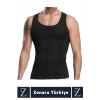 Jinekomasti Dik Duruş Göbek Göğüs Toparlayan Sıkılaştıran Ultra Elastik Erkek Atlet Korse 2 Adet