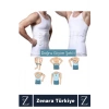 Jinekomasti Dik Duruş Göbek Göğüs Toparlayan Sıkılaştıran Ultra Elastik Erkek Atlet Korse 2 Adet
