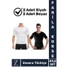 Jinekomasti Dik Duruş Göğüs Göbek Toparlayan Sıkılaştıran Ultra Esnek Erkek Fanila Korse 4Lü SET