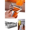 #Soyacak Paslanmaz Çelik Keskin Bıçaklı Ergonomik Profesyonel Pratik Jülyen Meyve Sebze Soyacağı